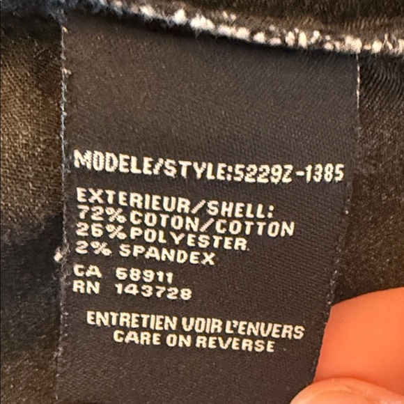 Classic Distressed Gray Wash Denim Soft Jean Jacket - Picture 6 of 6